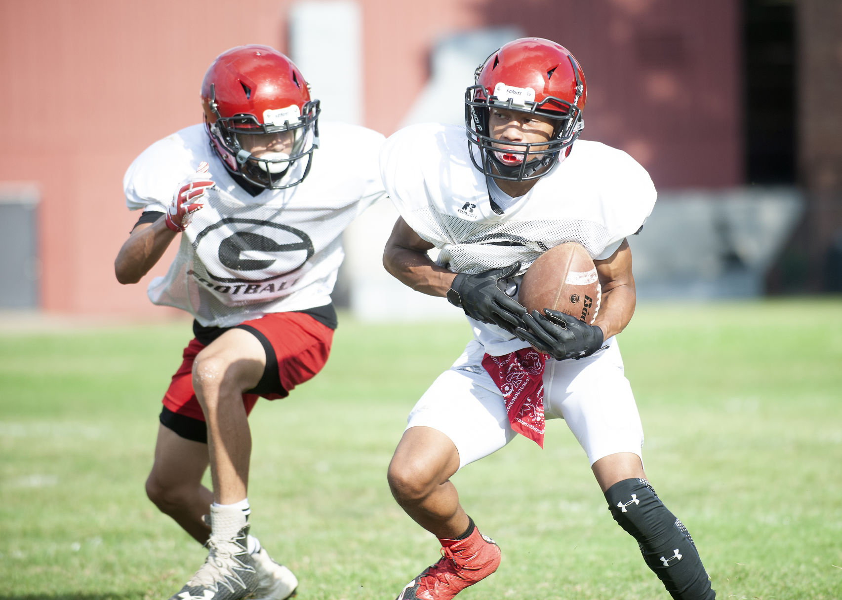 Granite City football practice
